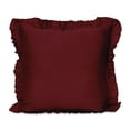thumbnail image 1 of Vargottam Shabby Chic Farmhouse Decor Ruffled Pillow Sham Euro 26x26 Cotton Frill Pillow Cases Housewarming Gift, 1 of 1