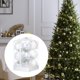 thumbnail image 1 of Adornos de bolas de Navidad, adornos decorativos para árboles de Navidad, adornos colgantes de bricolaje para celebraciones navideñas de año Nuevo 12 piezas estilo E, 1 of 8