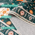 thumbnail image 6 of SARAG Washable Area Rugs, 5x7 Cozy Oriental Vintage Bedroom Carpet, Stain Resistant Non-slip Rug for Bedroom Living Room Interior Home Decor, 6 of 8
