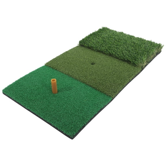 MLINS  Golf Turf Hitting Mat Artificial Mats Gadgets Training Equipment Swing