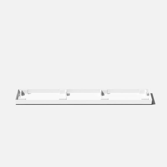 Veradek Pure Series Midori 39" Plastic Planter Tray - White