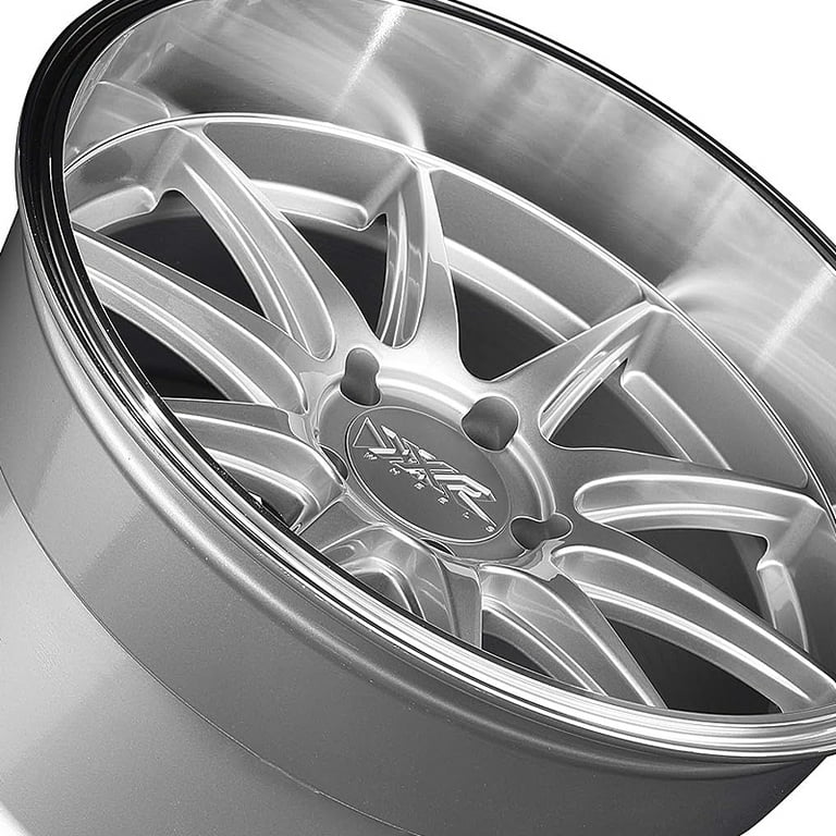 XXR 527D 18x9 5x114.3 35et Silver / ML Wheel - Walmart.com