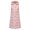Pink, variant on Women's Long Hooded Puffer Vest, Sleeveless Quilted Jacket, Packable Puffy Vest, Casual Winter Layer, Oversized Sleeveless Coat Black L