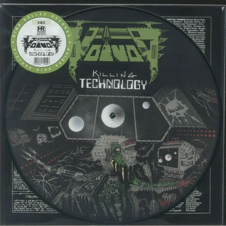 Voïvod Killing Technology (Vinyl Record) 12" Album Picture Disc
