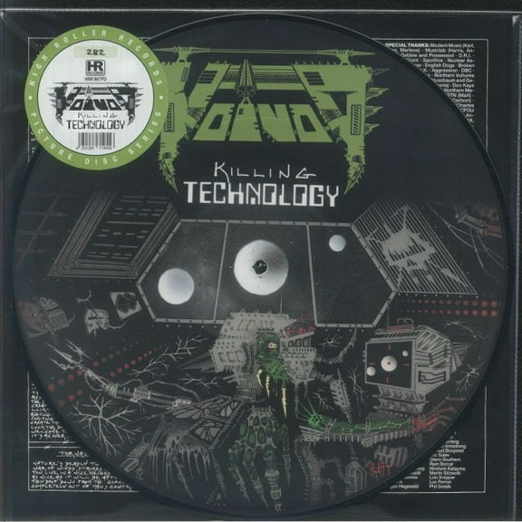 Voïvod Killing Technology (Vinyl Record) 12" Album Picture Disc
