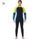 thumbnail image 3 of Traje de neopreno con traje de trabajo completo para hombres y mujeres Agua de una pieza Actividades deportivas en agua fría para snorkeling Surfing Spearfishing Man / Amarillo M Scienceny OD017131-14, 3 of 7