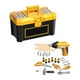 thumbnail image 1 of Taladro electrónico de juguete de 35 piezas para niños de 3 a 5 años. amarillo, 1 of 9
