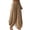 Khaki, variant on Women's Balloon Pants, Elastic High Waist Barrel Pants for Women, Loose Wide Leg Harem Trousers with Gathered Ankle Cuffs, Solid Color Baggy Lightweight Breathable Fall Lounge Pants Black S