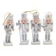 thumbnail image 3 of Figura de Cascanueces colgante, 4 piezas, figura de Cascanueces, decoraciones navideñas colgantes, 3 of 9