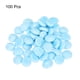 thumbnail image 3 of Canicas de Vidrio Planas Decorativas Uxcell 17-19mm Relleno de Jarrón Azul para Decoración, 100Pcs, 3 of 6