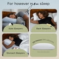 thumbnail image 4 of Almohada Coop Home Goods Essence Down Alternative Queen x2, 4 of 8