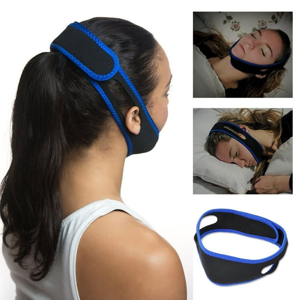 Snore Stop Adjustable Anti Snoring Chin Strap Quiet Sleeve Jaw Solution