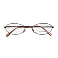 thumbnail image 2 of NEW VERA WANG V41 WOMENS/LADIES CAT EYE FULL-RIM SHINY BROWN OPTICAL AUTHENTIC CAT EYE SHAPE FRAME DEMO LENSES 52-18-140 EYEGLASSES/GLASSES, 2 of 9