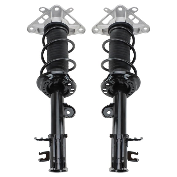 TRQ Rear Strut & Coil Spring Assembly Set Driver & Passenger Sides Fits Select 15-18 Jeep Renegade