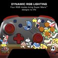 thumbnail image 4 of Turtle Beach Rematch Wireless Controller: Koopa Troop - Officially Licensed for Nintendo Switch 2, Nintendo Switch - TMR thumbsticks, Customizable RGB, Rechargeable Battery, 4 of 19
