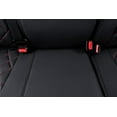 thumbnail image 5 of Coverdream Custom Fit Tundra Car Seat Covers for Toyota Tundra CrewMax 2014 2015 2016 2017 2018 2019 2020 2021 - Leatherette (Black/Red,Full Set), 5 of 7