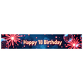 thumbnail image 2 of Neon Style Happy 18 Birthday Backdrop Banner Party Decoration Background for Photography Birthday Parties Celebration Events Photo Props, 2 of 8