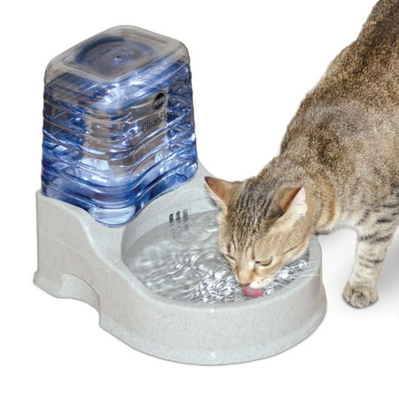 UPC: 0655199025152 | K&H Pet Products CleanFlow Filtered Water Bowl for Cats Granite 80 Ounce Bowl + 90 Ounce Reservoir