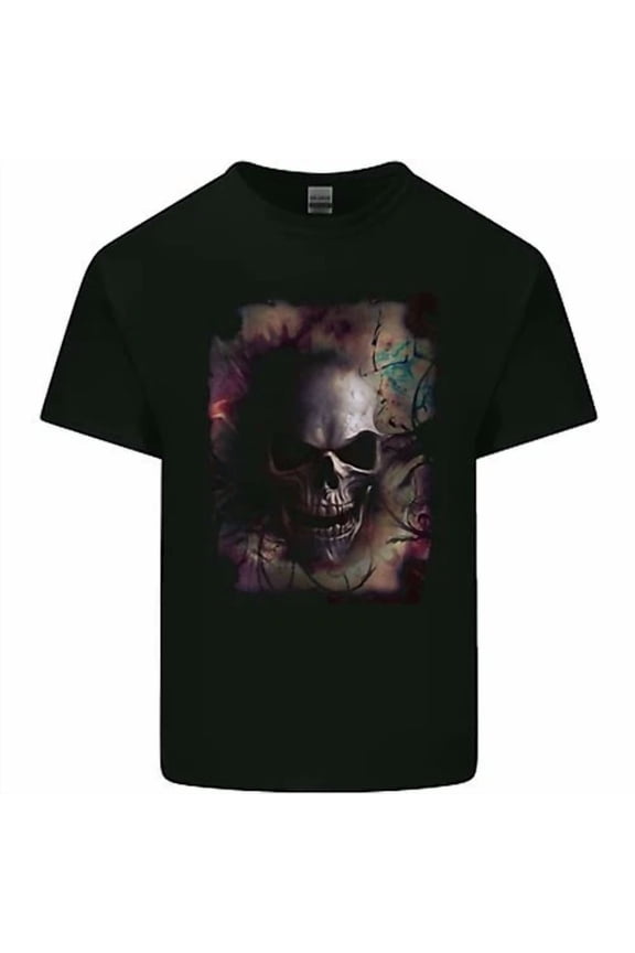 Artistic Gothic Goth Kids T-Shirt Boys Girls
