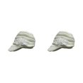 thumbnail image 3 of VONKY Knitted Hats With Ear Protectors For Extra Warmth In Winter Acrylic Fiber Matreial Knitted Caps white 2Set, 3 of 6