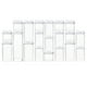 thumbnail image 2 of Contenedores Herméticos AGBOX para Almacenar y Organizar alimentos Set de 20 piezas Tapa Blanca, 2 of 5