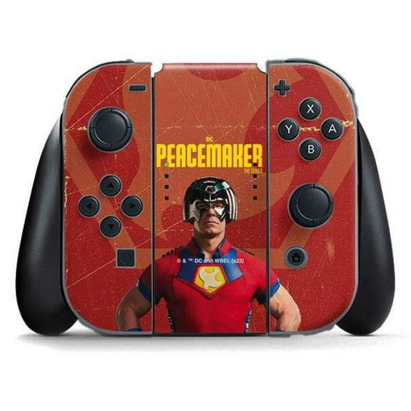 Skinit DC Comics Peacemaker John Cena Nintendo Switch Joy Con Controller Skin