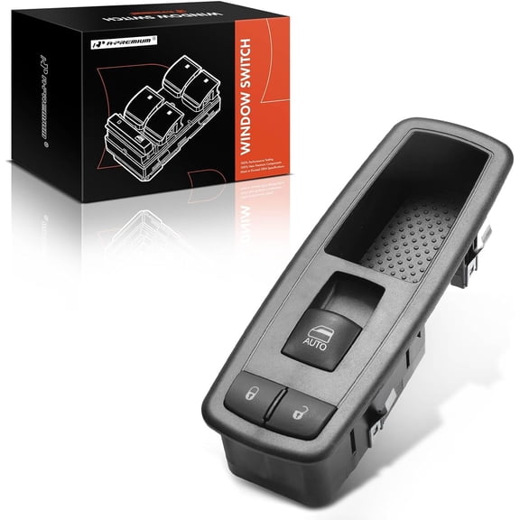 A-Premium Power Window Switch Compatible with Volkswagen Routan 2009 2010 2011 2012, Replace# 7B0959855