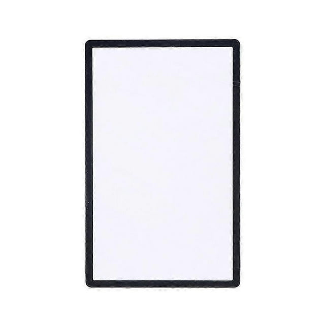 Self-adhesive top mirror plastic outer lens cover upper LCD screen protector