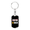 Dog Tag with Swivel Keychain (Gold), variant on 401k or DCA Crypto Dog Tag Keychain Stainless Steel Silver Tone or Gold Tone