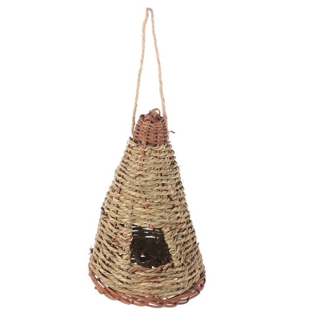 Casa para loros resistente al viento y al desgaste, nido para pájaros, casa para pájaros colgante, accesorio para pájaros