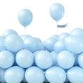 thumbnail image 1 of Globos PartyWoo azul pastel de 5 pulgadas, 50 unidades, para decoración, 1 of 1