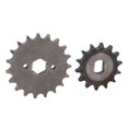 thumbnail image 3 of Motor Sprocket§engine Sprocket§motor Chain Sprocket§front And Rear Sprocket§rear Drive Sprocket§bike Sprocket 428 Motor Sprocket Set Steel 19T Front Engine Sprocket 14T H, 3 of 7