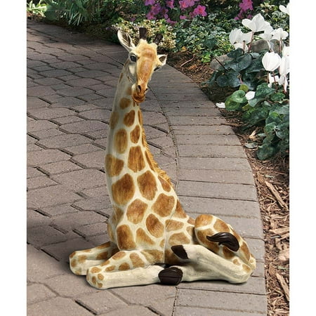Zari, the Resting Giraffe Statue