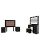 thumbnail image 1 of Recamara Matrimonial Jennifer 5 Piezas Negro - Kessa Muebles, 1 of 30