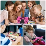 Android tablet,10 Android Kids Tablet 8GB+64GB, Kid-Proof Case with Kickstand, Quad-Core 1.6