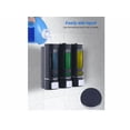 thumbnail image 3 of Dispensador De Jabón Líquido Dispensador Gel Champú 3*400ml Xtellar negro, 3 of 4