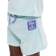 thumbnail image 5 of Frozen Toddler Girls' Short Sleeve Graphic Tee and Matching Ruffle Shorts Set, 2-Piece, Sizes 12M-5T, 5 of 7