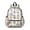 Cat and Daily Activity White Pattern, variant on Kawaii Cat Pink Pattern Cute School Backpack with Padded Back and Adjustable Shoulder Straps 13.4"x11"x4.7"