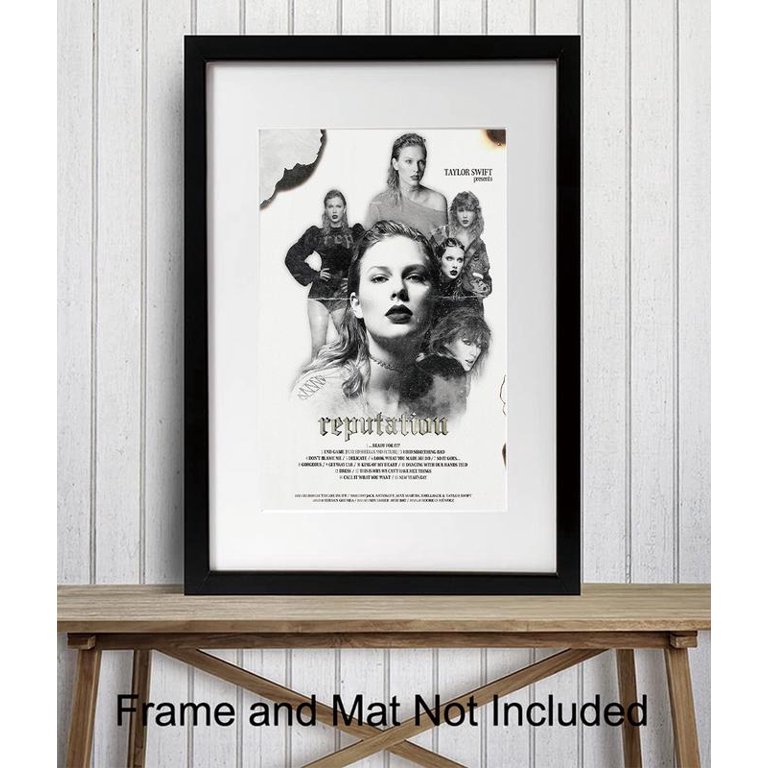 end game poster polaroid - taylor swift - reputation