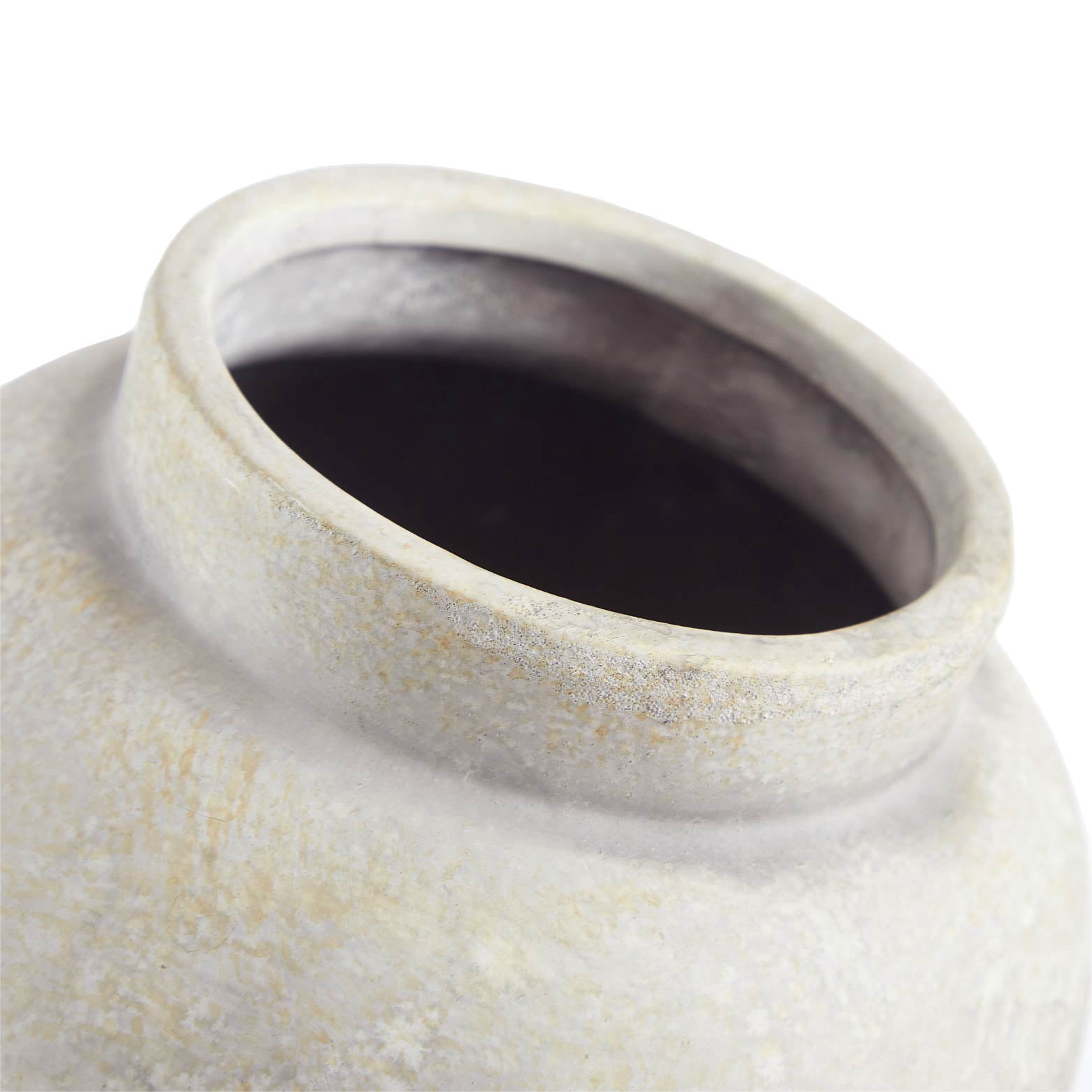 Home Decor Collection Antique-Style Ceramic Vase, 6.3" L x 6.2" W x 10.55" H