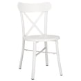 thumbnail image 5 of Safavieh Core Aluminum Outdoor Dining Side Chair - Set of 2, White, 5 of 13