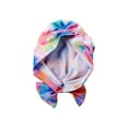 thumbnail image 4 of KISS Colors & Care Soft & Silky Pre-Tied Top Knot Bow Turban Wrap for Toddlers - Tie Dye, 4 of 8