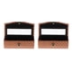 thumbnail image 1 of Bearachild PU Leather Single Case Holder Box w/Mirror Storage for Purse 2piezas Marrón, 1 of 1