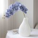 thumbnail image 3 of Flores de imitación de Phalaenopsis azul púrpura, arreglos florales decorativos for sala de estar., 3 of 6