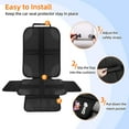 thumbnail image 2 of Fixdono Car Seat Protector for Child Car Seat, 600D Fabric Waterproof Car Seat Cover with Non-Slip Backing, 2 Pack, Black, 2 of 8