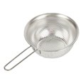 thumbnail image 5 of DINHEAROM Multi Purpose Drain Basket 1Pcs Indoor Kitchen Use Outdoor Camping Stainless Steel Vegetable Filtering Silver, 5 of 8