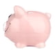thumbnail image 3 of Hucha de cerdito sonriente Tomfeel, caja de dinero de cerámica, cerdo de dibujos animados, muebles p Tomfeel Rosa, 3 of 7