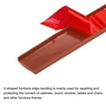 thumbnail image 5 of REGALWOVEN U Shape Furniture Edging Banding, Self Adhesive Flexible Edging Trim Brown 2mx5mmx25mm, 5 of 5