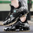 thumbnail image 5 of Men's Basketball Sneakers Breathable Durable Cushioned Grip Shoes for Training and Casual, 5 of 6
