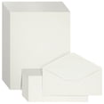 thumbnail image 1 of Juego de papel y sobres de papelería, 100 unidades, color marfil, 1 of 8